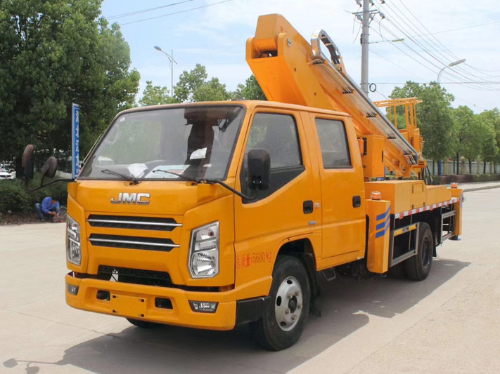 江鈴雙排17.5米直臂高空作業(yè)車(chē)